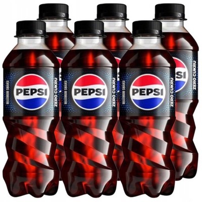 5900497051316 Pepsi zero napój gazowany bez cukru 250ml x 6 sztuk ZESTAWY