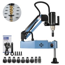 M3-M16 Universal Electric Tapping Machine Tapper Flexible Arms 360&deg; Touch Screen