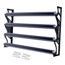 Vinyl Holder with Mounting Hardware,Metal Rack Heavy Duty Vinyl Storage Tool