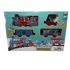Stitch Holiday Express 12 Piece Christmas Train Set w/Light & Sound Disney lilo
