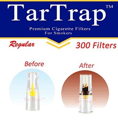 tar trap cigarette filters TarTrap 300-Pack Premium Cigarette Filters, Superior 300 Count (Pack of 1)