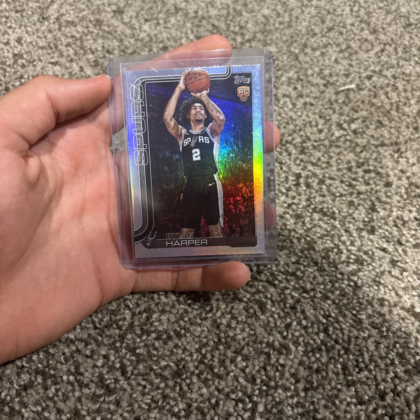 2025-26 Topps - Dylan Harper #202 Rainbow Foilboard (RC)