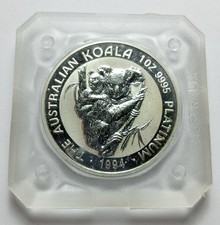 Pattern / token 1 Oz Platinum 1994 Australian Koala - NOT actually platinum