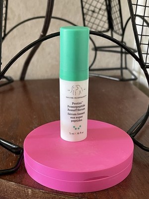 Drunk Elephant Protini Powerpeptide Resurf Serum Travel 5ml/.16floz & DE Mirror