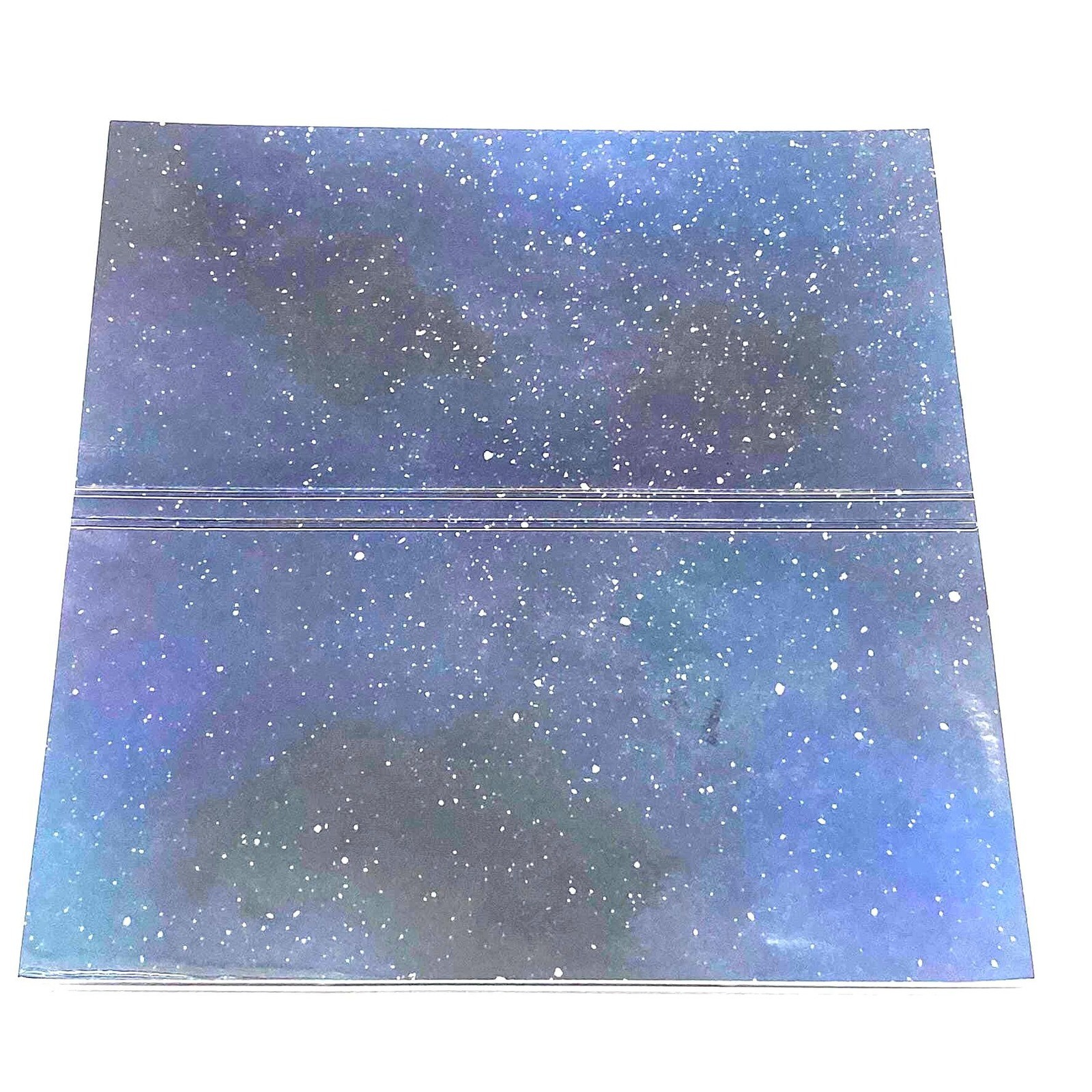 как выглядит New Checkbook Cover Wallet Vinyl Check Register Protector - NIght Sky фото