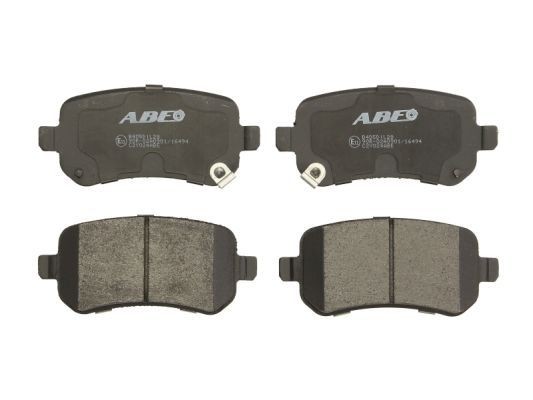 ABE Bremsbelagsatz, Scheibenbremse C2Y024ABE FüR Chrysler Dodge Jeep VW-image