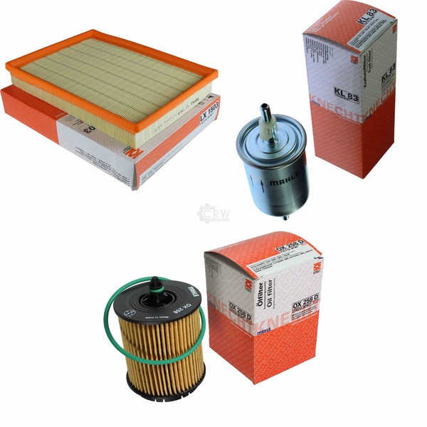 Mahle / Knecht Kraftstofffilter KL 83 Luftfilter LX 1503 ÖLfilter OX 258D-image