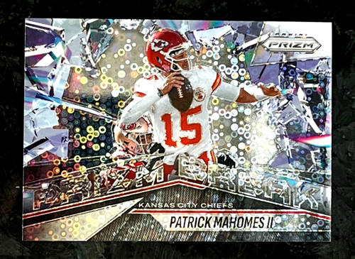 Patrick Mahomes II #8 2025 Panini Prizm Break card