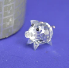 Swarovski Crystal Pig w/ Original Packaging