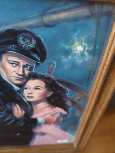 John Wayne "The American Hero Collection" Plaque Wake Of The Red Witch #1465 - Picture 3 of 8
