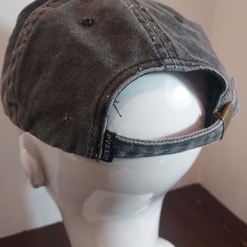 Coffee Cult Skeleton Graphic Adjustable Hat Adult Gray - Picture 4 of 7