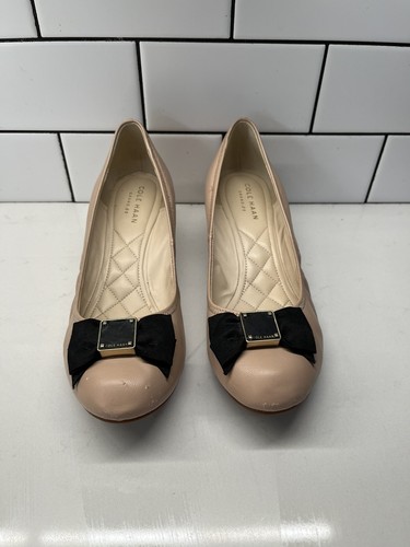 cole haan tali soft bow wedge