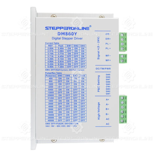STEPPERONLINE Nema 34 1 Achse Schrittmotor CNC Kit 8,0Nm Φ14mm Schrittmotor & Treiber - Bild 3 von 3
