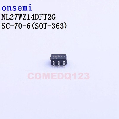 5PCSx NL27WZ14DFT2G SC-70-6(SOT-363) onsemi inverters #T6