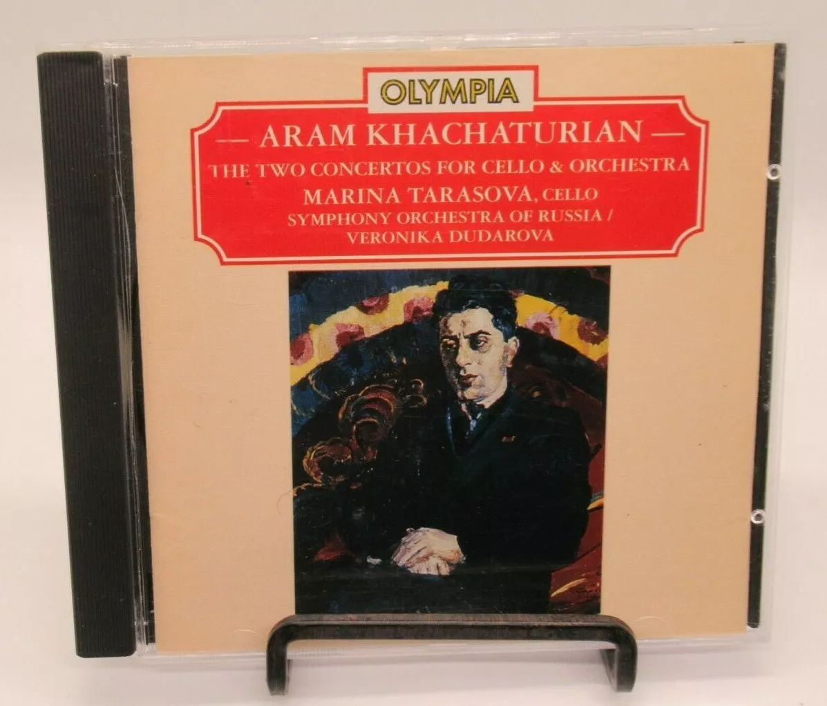MARINA TARASOVA - KHACHATURIAN: TWO CONCERTOS FOR CELLO & ORCHESTRA MUSIC CD