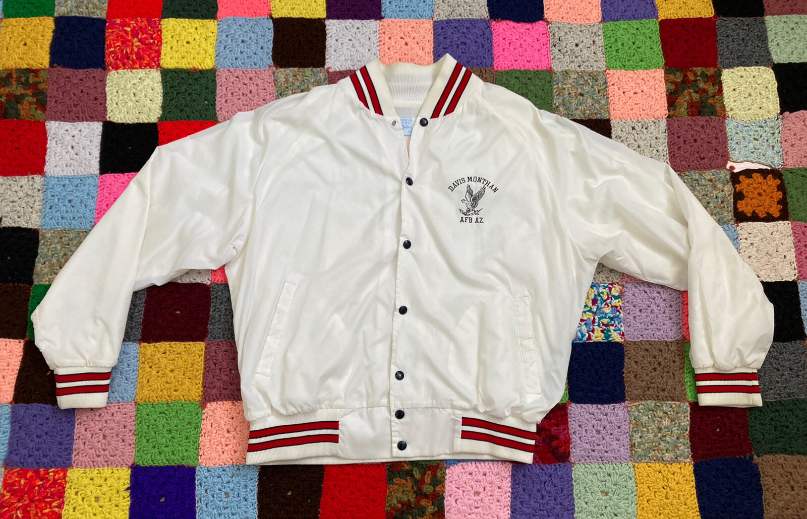 Vintage Military Jacket DAVISMONTHAN AIR FORCE BASE … Gem