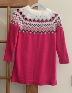 pink fuzzy sweater dress