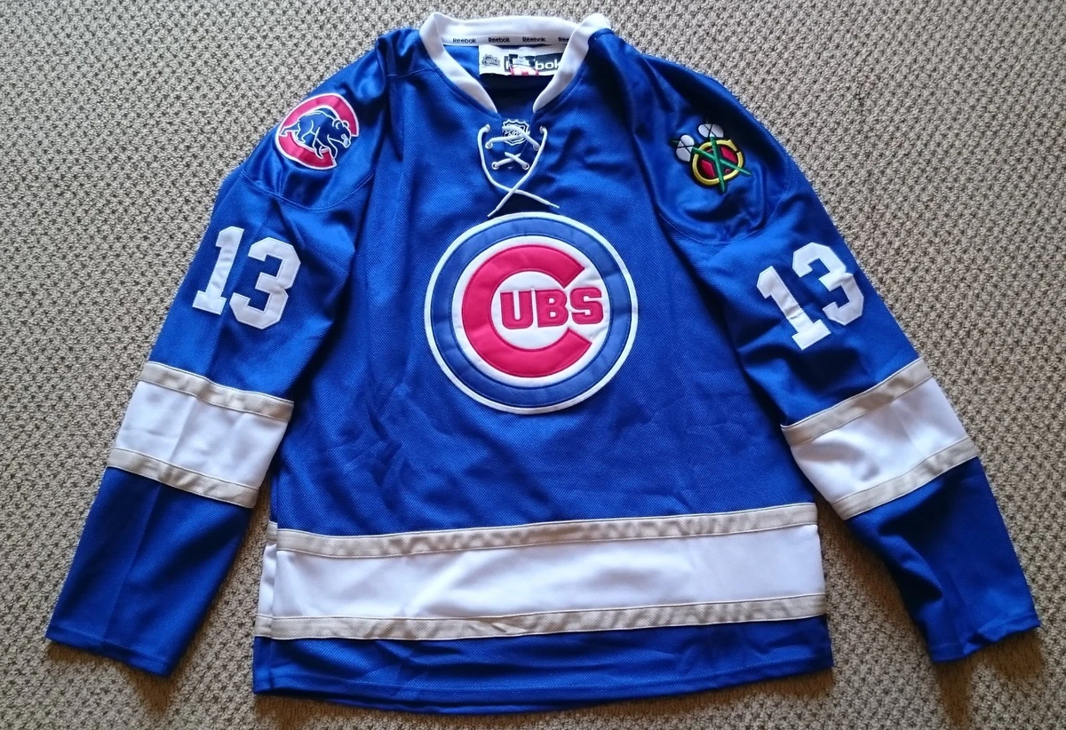 Cubs hockey sales jersey