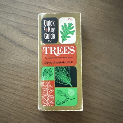 Quick Key Guide to Trees by David Archbald - 1967