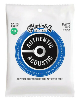 Martin Superior Performance 80/20 Bronze- Gitarrensaiten MA140 MA150 MA170 MA175
