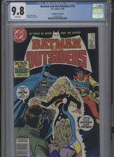 BATMAN AND THE OUTSIDERS #16 MT 9.8 CGC HIGHEST 1 OF 1 CANADIAN PRICE VARIANT 