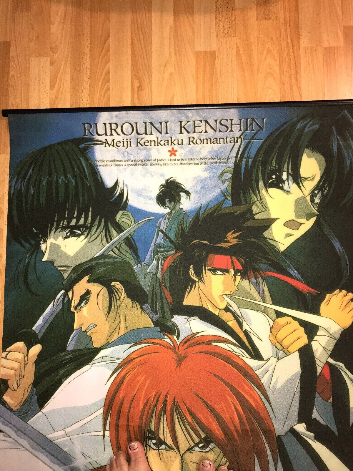 Tomorrow sunny Rurouni Kenshin Hot Anime Movie Large Art Silk Poster 24x36  Himura Kenshin 02