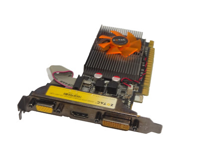ZOTAC SYNERGY EDITION GEFORCE GT 520 1GB DDR3 PCI-e DVI VGA HDMI # GK11565