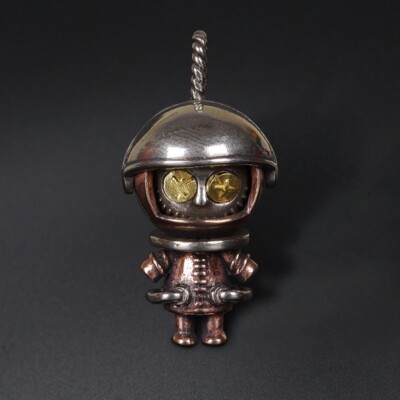 Indian Voodoo Doll Spaceman Figurine Necklace Pendant Astronaut Bracelet Charm