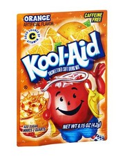 Kool-Aid Unsweetened Caffeine Free Orange Zero Calories Powdered Drink Mix 192