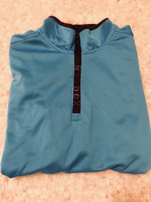 Reebok Mens 1/4 Zip Running Jacket Pull 