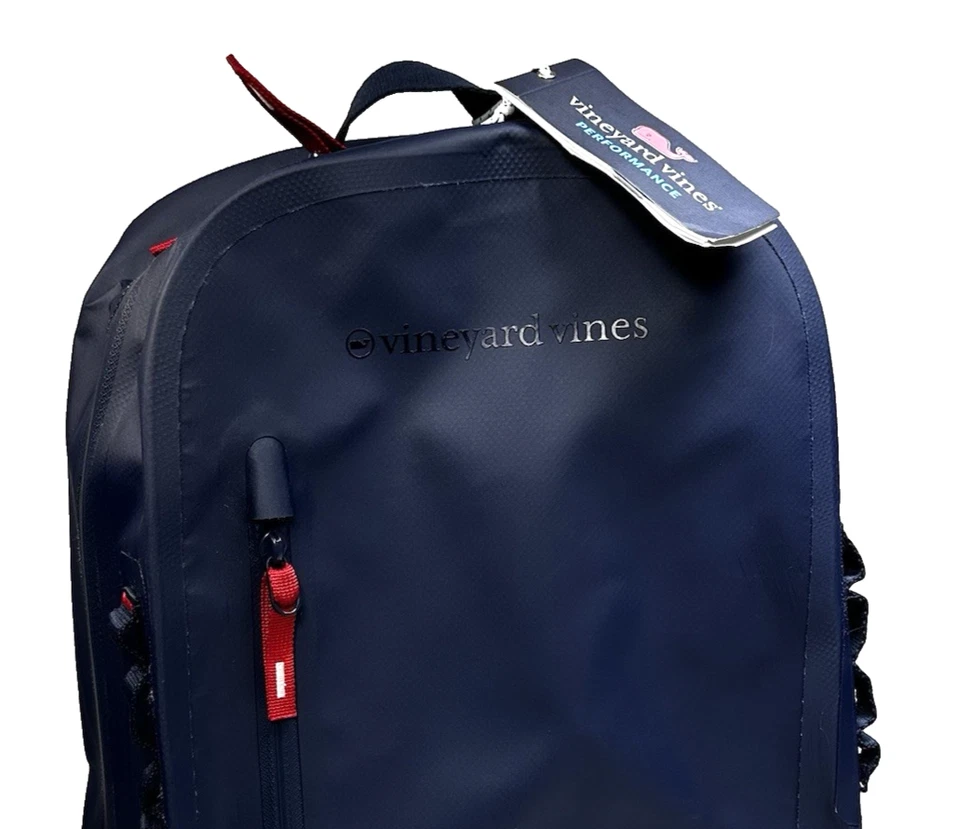 Mochila Vineyard Vines Performance azul marino nueva con etiquetas Foto 2 de 4
