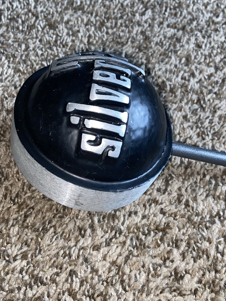 Jeans de metal vintage LEVI’S SILVER TAB Lollipop Ball Sign años 90 acero pesado Foto 3 de 4