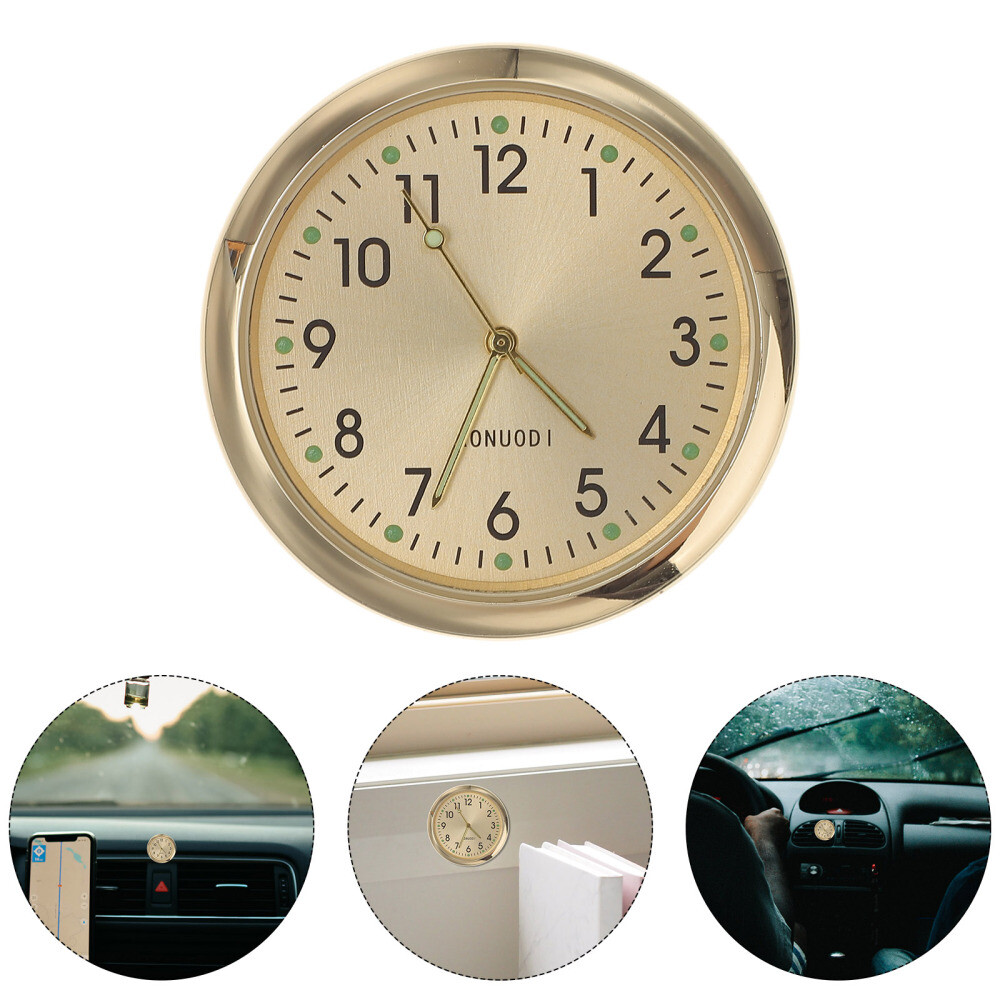 Stick On Auto Dashboard Clock Mini Car Dashboard Clock - Stick-On Auto ...