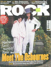 Ozzy Osbourne Magazine Classic Rock May 2002 Slayer Led Zeppelin Bon Jovi ELP