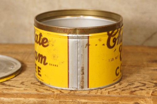 Vintage Chocolate Cream Coffee Advertising Tins 2 Styles Marshalltown IA - Picture 10 of 14