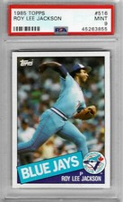 1985 Topps #516 Roy Lee JACKSON - PSA 9+++ Blue Jays