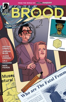 FROM WORLD OF MINOR THREATS BROOD #2 Dark Horse Comics COVER B CULBARD (L8)