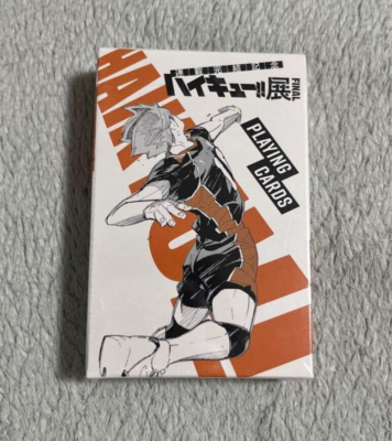 HAIKYU!! haikyuu playing cards Exhibition Final Playing Cards HQ