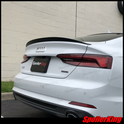 Rear Trunk Lip Spoiler (Fits: Audi A5 2017-on Sportback & Coupe) Duckbill 284K