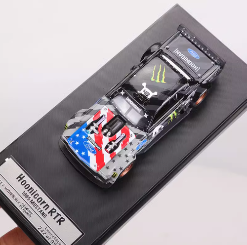 SW 1:64 Mustang Hoonicorn RTR Racing Coupe Sports Model Diecast Metal Car - 第 20/22 張圖片
