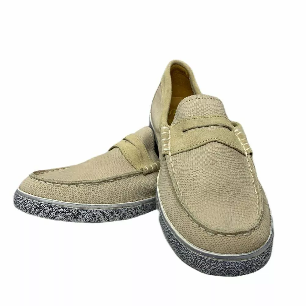 New Cole Haan Pinch Weekender Sand Loafer Size 7M Sand Slip On Shoes Mens