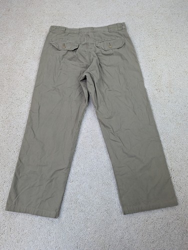 Sonoma Pants Mens 33x26 Tan Khaki Military Fatigues Army Straight Leg Vintage - Picture 8 of 13