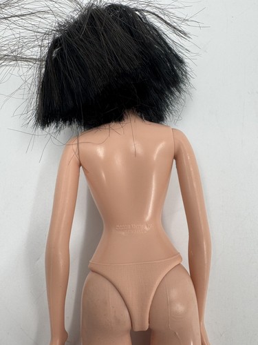 Barbie Beach Glam Summer Doll Dark Black Hair Mattel 2003 Head 2005 Body - Picture 6 of 9