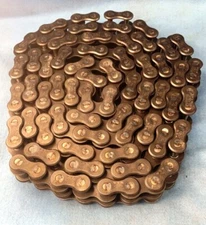 DIAMOND RIVETED STEEL ROLLER CHAIN, #80 1" PITCH, 9' LENGTH