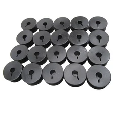 20PCS LARGE STEEL BOBBIN FOR PFAFF 545 591 1240 1245 1246 JUKI LS-341 LS-1341