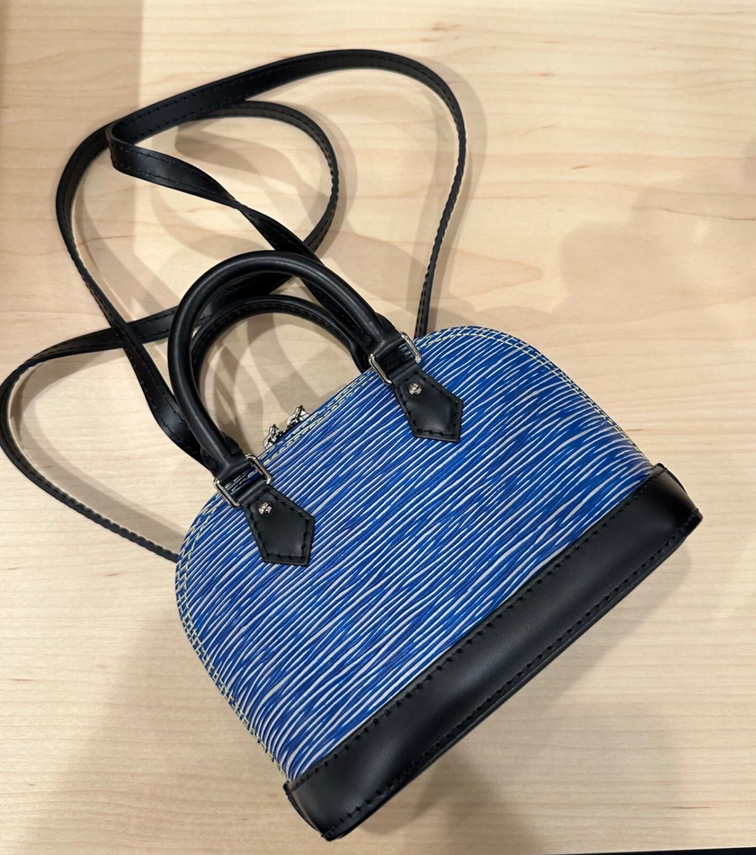 Louis Vuitton EPI Nano Alma Denim Light