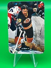 1977 Topps NHL Hockey Glossy Insert #16 Jean Ratelle Boston Bruins EX