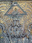 Antique 1858 Russian icon, exquisite and beautiful silver filigree oklad riza    — photo 2
