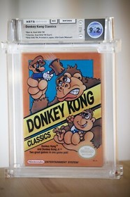 Nintendo NES Donkey Kong Classics USA CIB WATA 9.2 no vga