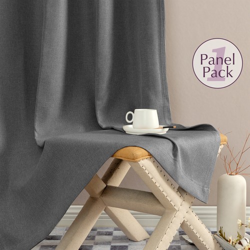 1 Panel Blackout Darkening Superior Quality Curtain Grommet Thermal Panel - Picture 38 of 126